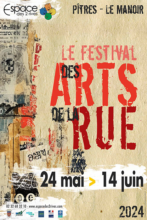 Affiche festival des arts de la rue Pitres 2024 500-700
